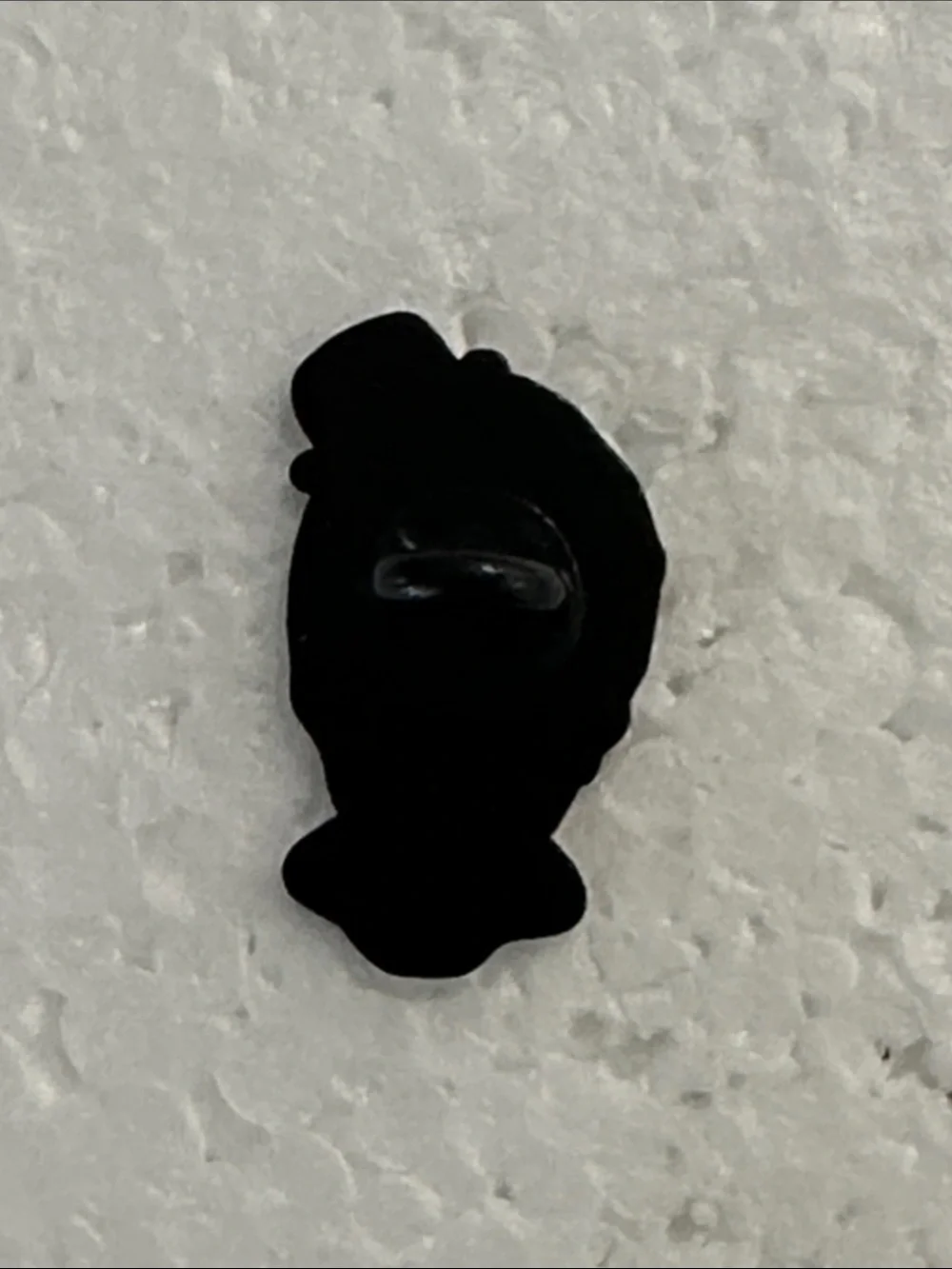Art the Clown Enamel Lapel Pin - White & Black with Red Accents